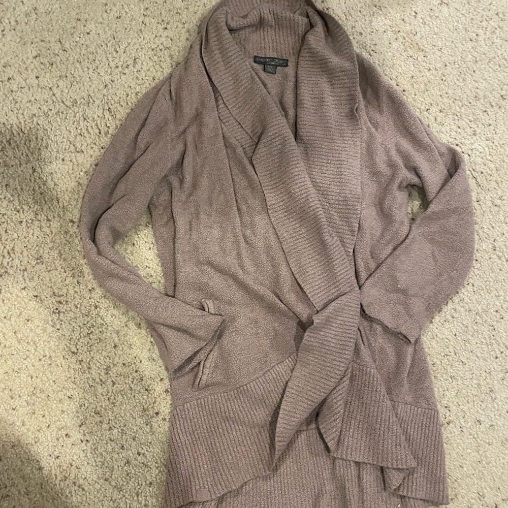 Barefoot dreams cozy cardigan